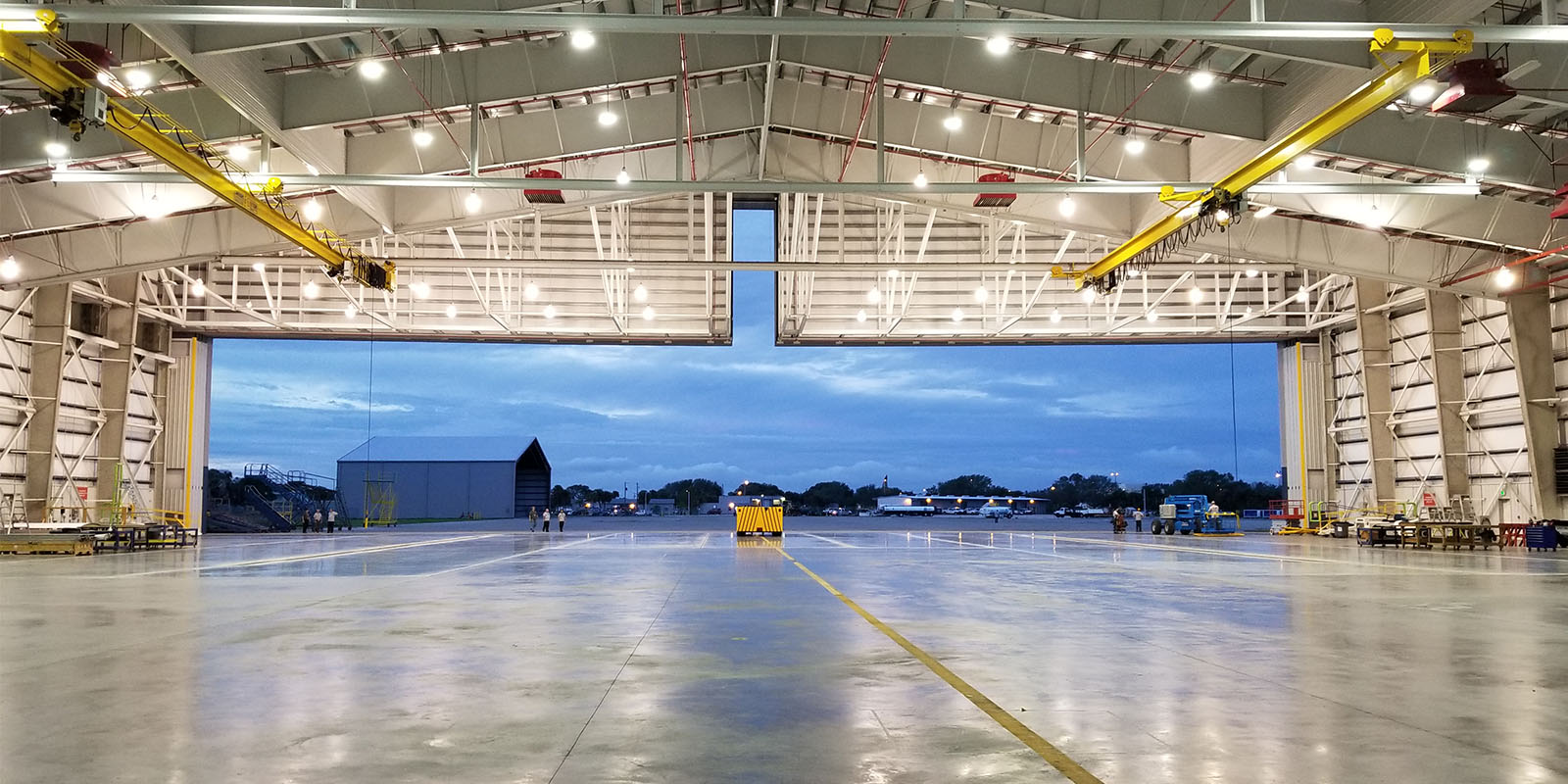 Aircraft Hangar Facilities in Melbourne, Florida and Kansas City, Missouri