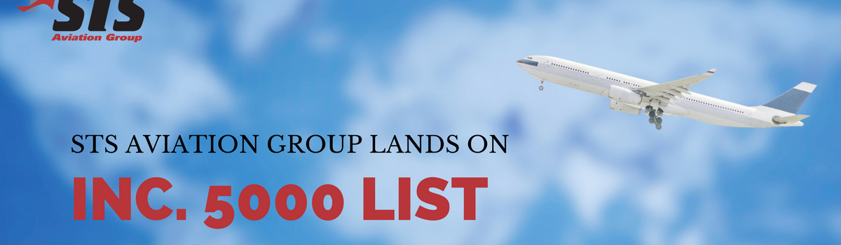 For the Fifth Time, STS Aviation Group Lands on Inc. 5000 List