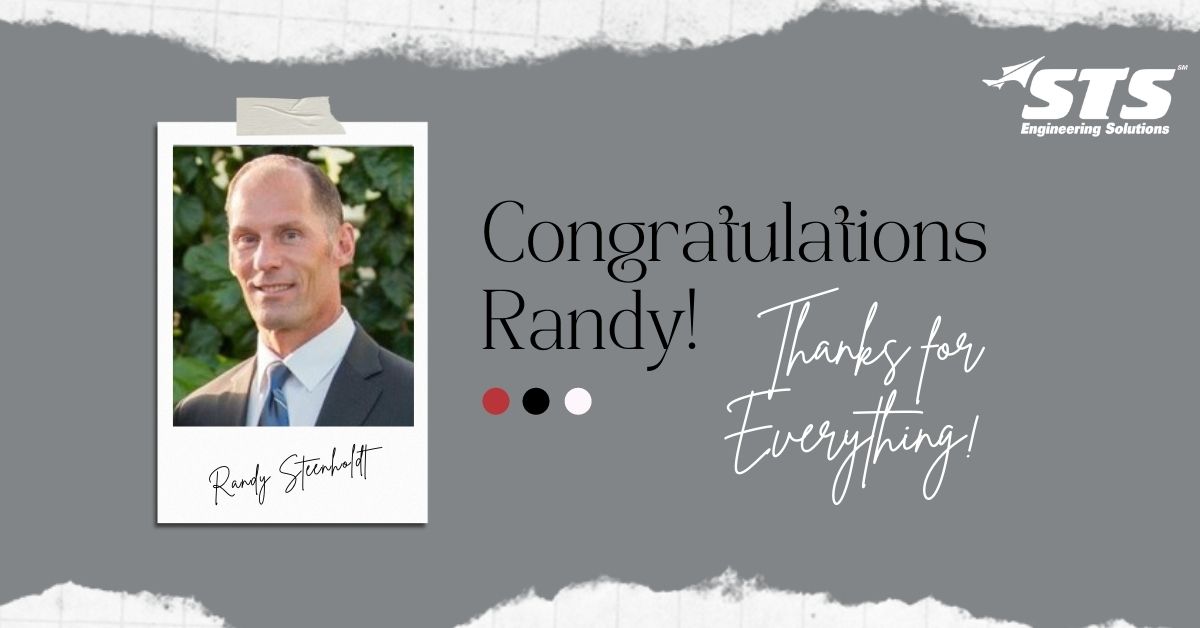 Please Join Us in Congratulating Randy Steenholdt