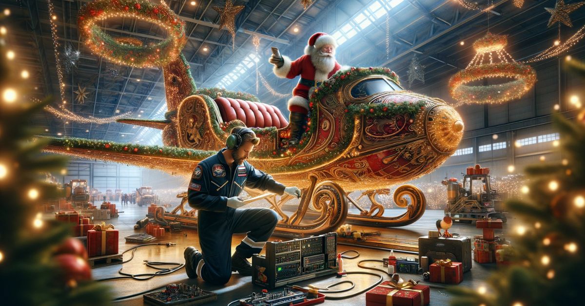 The Night Before Flight: An Aircraft Mechanic’s Christmas Tale