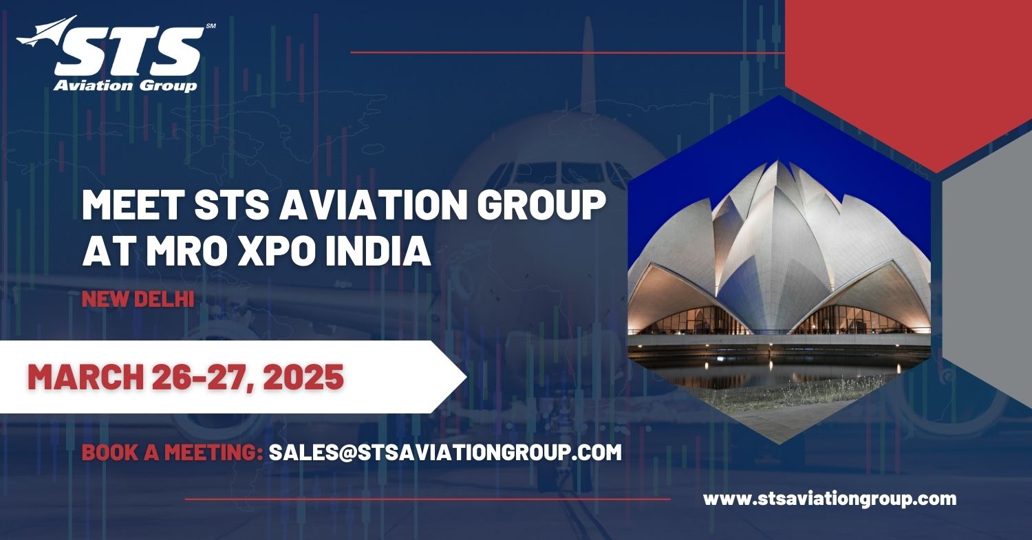 STS Aviation Group se rend à MRO XPO India 2025 – Retrouvez-nous à New Delhi
