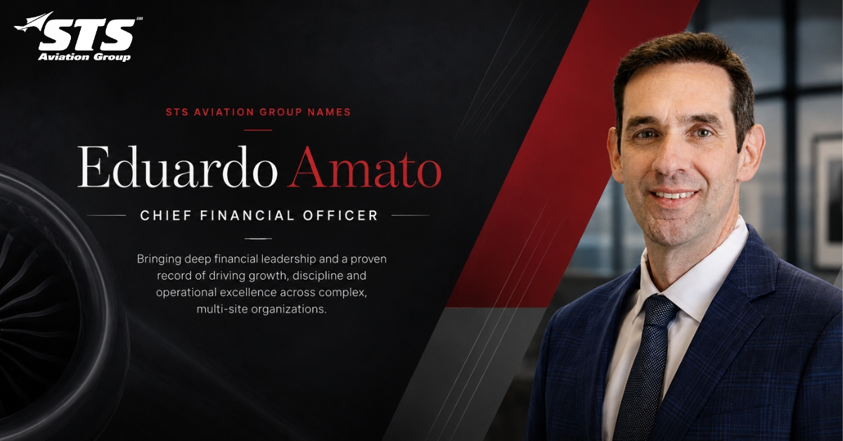 STS Aviation Group Names Eduardo Amato Chief Financial Officer (1)