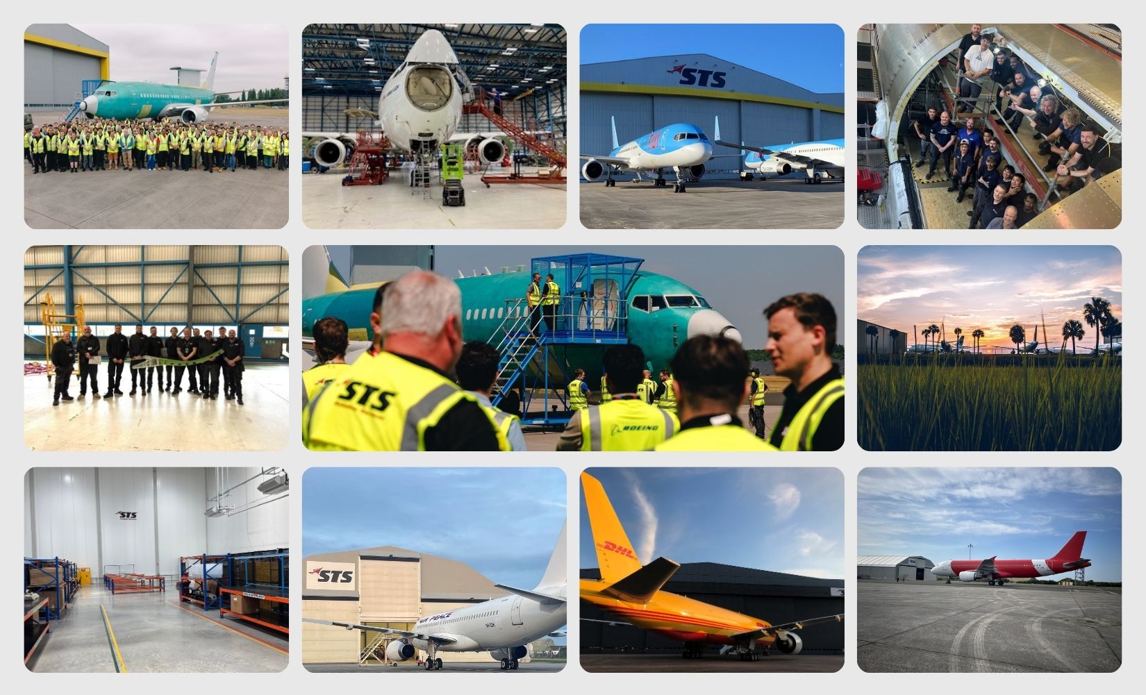 Global Aircraft Base Maintenance Services STS Aviation Services