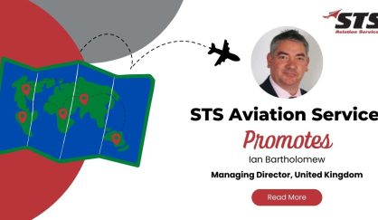 STS Aviation Services U.K. Promotes Ian Bartholomew to Managing Director